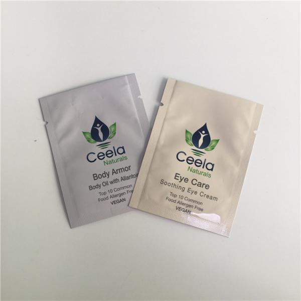 Biodegradable Small Cosmetic Packaging Bag Facial Hair Mask Body Oil Cream