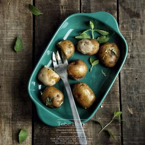 Small Rectangular Ceramic Baking Dish For Oven Ovenware Bakeware