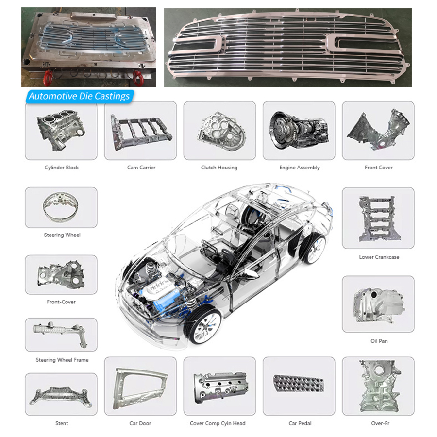 Customized high precision Casting Small Aluminum Parts with ISO9001 Certification