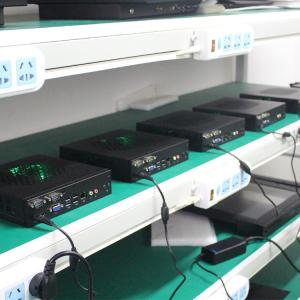 4 Lan ITX MINI PC Fanless Cooling HDMI Support 1080P Display Nuc