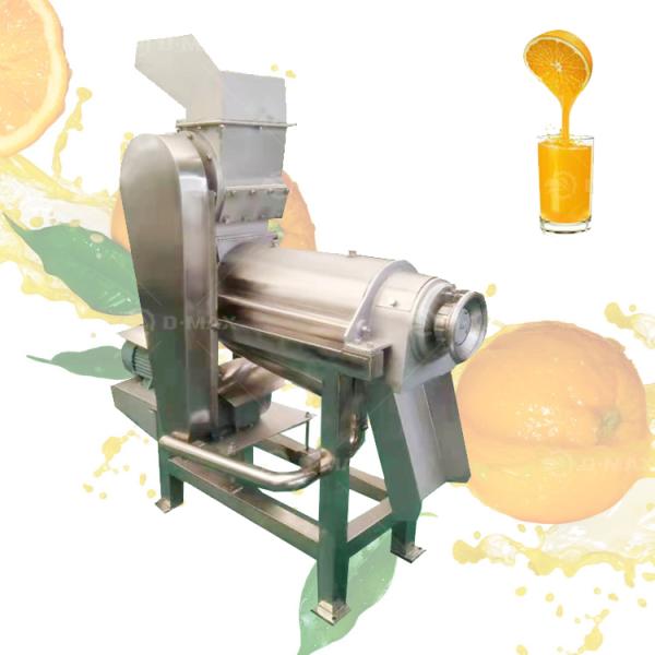 Durable 2.25kw Spiral Type Orange Juicer Extractor Machine for Fruit Processing Units