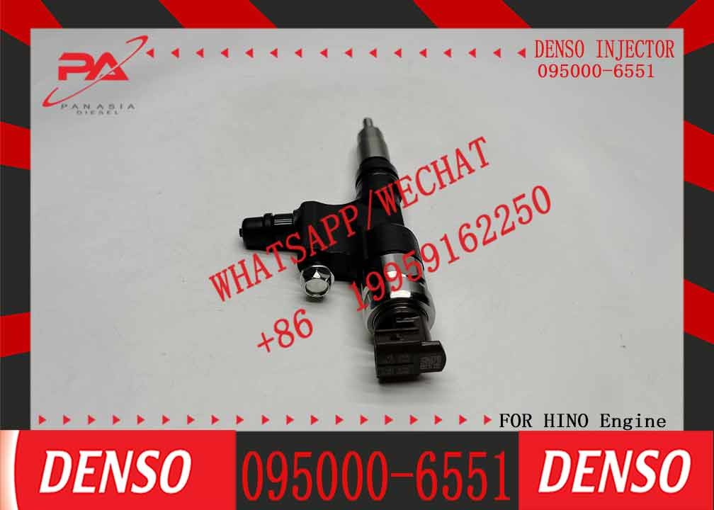 Diesel Common Rail Injector 095000-6550 095000-6551 For Hino 300 N04c 23670-e0190 23670-78140