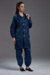 Anti Static ESD reusable Labcoat muticolor with conductive fiber suitable for