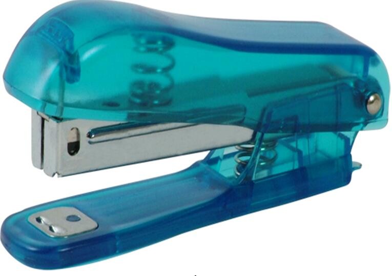 Blue Color 10 Sheets Paper Available #10 staple Plastic And Metal Material Stapler