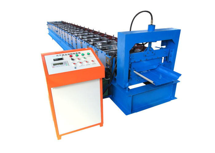 Joint Hidden Standing Seam Roll Forming Machine Hydraulic Station Power 4 KW