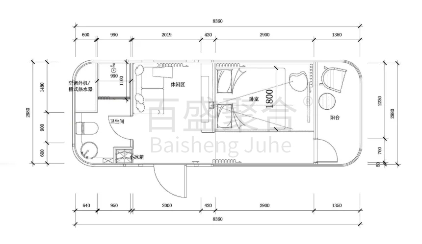 Special Shipment Made Simple Suihe Customization Furnished Office Hotel Apple Warehouse