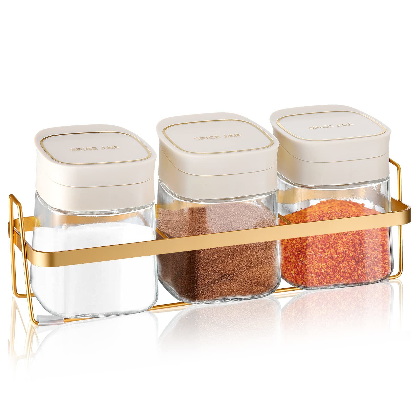 Kitchen Seasoning Spice Tools Condiment Jar Set 300ml 10 Ounces Easy Install