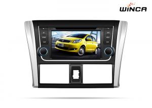  Multimedia Toyota Yaris Dvd Gps System , Touch Screen Toyota Yaris Sat Nav Disc Manufactures
