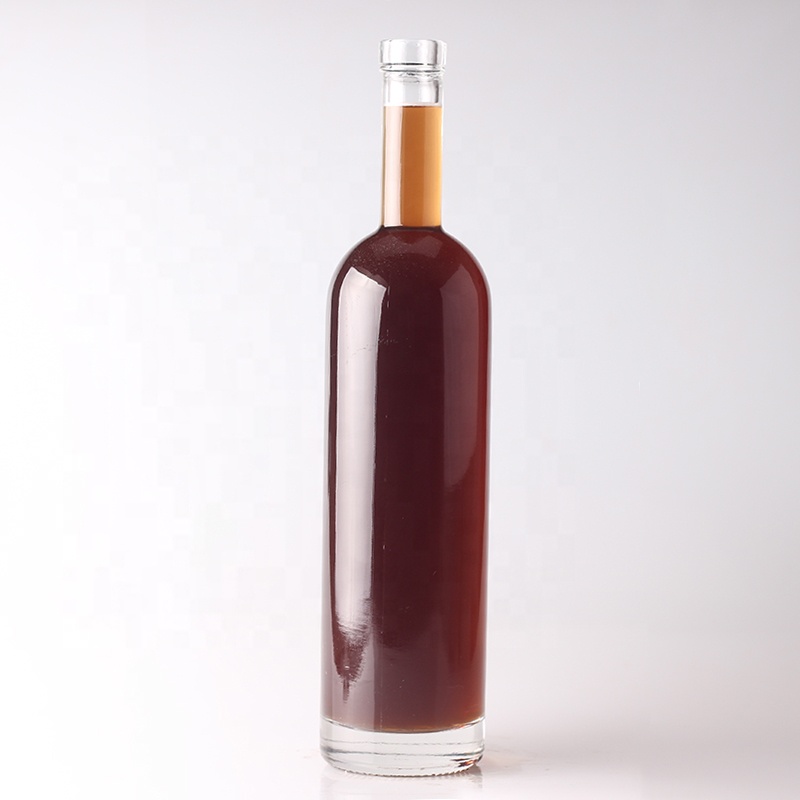 Unique Design 500ml 750ml Monkey Head Shaped Glass Bottle for Vodka Liquor With Cork