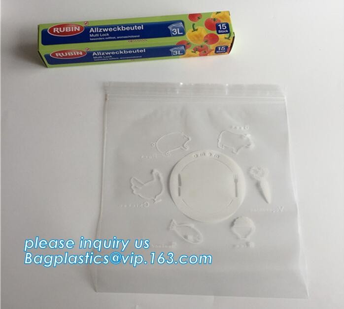 packing clear bag LDPE transparent custom printed zipper bags plastic k bag, transparent custom printed zip