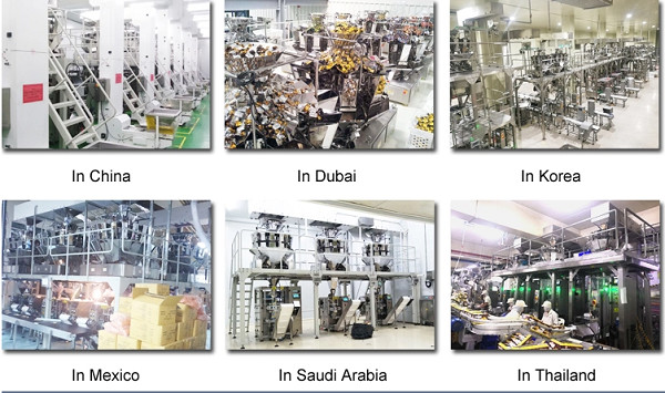 5000g 60 Bags / Min Automatic Vegetable Packing Machine