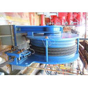 30Ton Double Drum Electric Wire Rope Winch Machine With Spooling Device