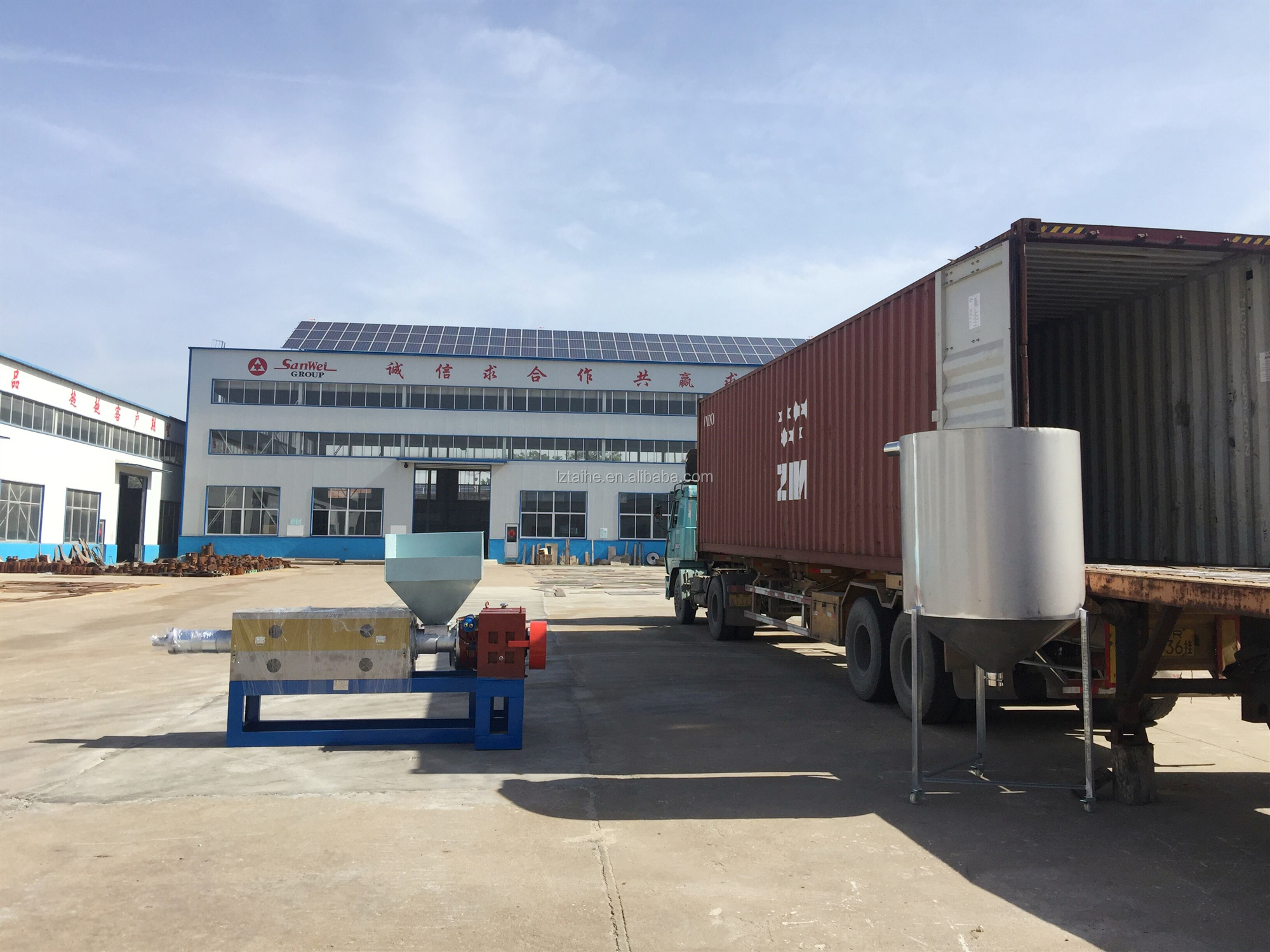 Video Outgoing-Inspection Customized Plastic Granules Making Machine PE PP Film