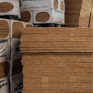 China Fireproof Rock Wool Insulation Panels Customizable Protecting Lives / Properties on sale
