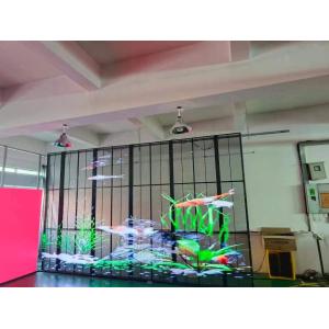 P3.9-7.8mm Transparent LED Screen Indoor Full Color SMD Display