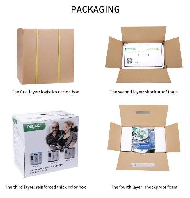 DedaKj Home Use Oxygen Concentrator Portable type 7L/min with remote control