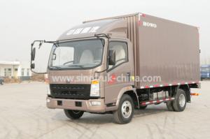 China 4x2 Euroii Howo 7000kg Refrigerated Box Truck With Yunnei Engine And 6 Triangle Tire on sale