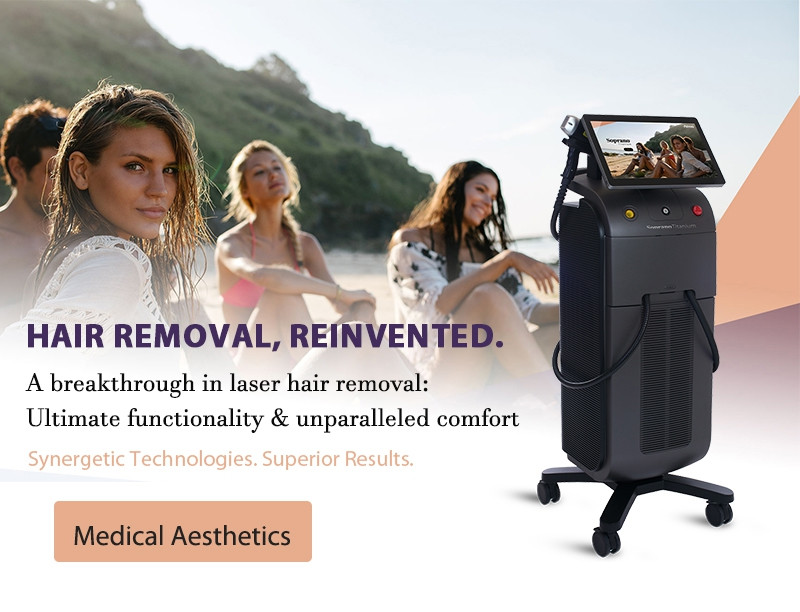 3 Wave Diode Laser Hair Removal Machine Permanent 755nm 808nm 1064nm