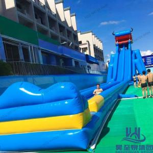 Commercial Grade Inflatable Water Slide And Pool With Bouncy House Inflatable