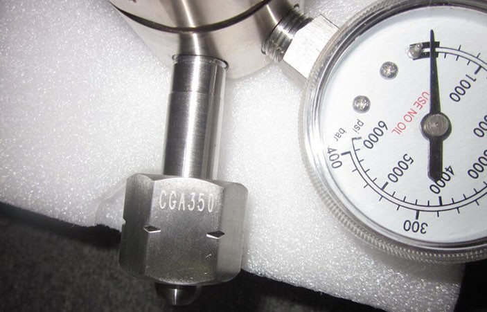 0-6000PSI high pressure CGA580 Gas N2 nitrogen cylinder regulator