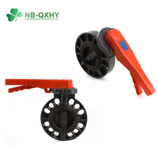 Samples UPVC PVC Butterfly Valve Manual ISO9001 Butterfly Valve Ball Valve with