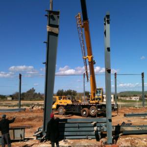 Custom Steel Hangar Warehouse with Q235B Q345B Frame