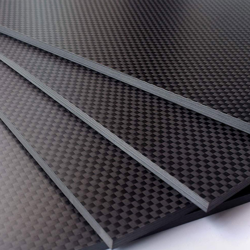 Lightweight 3K Carbon Fiber Sheet 5mm Thick 200 X 300mm