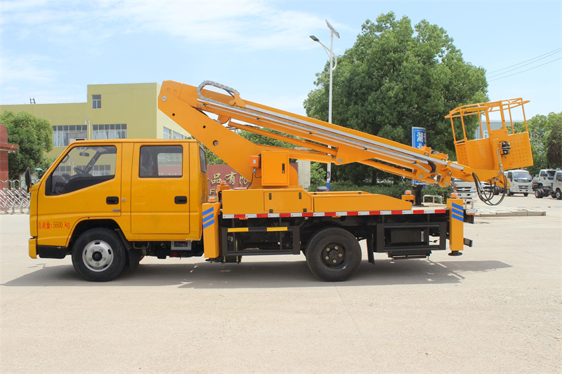 High Aerial Lift Truck Mounted Loading Platform Lift Aerial Work Truck