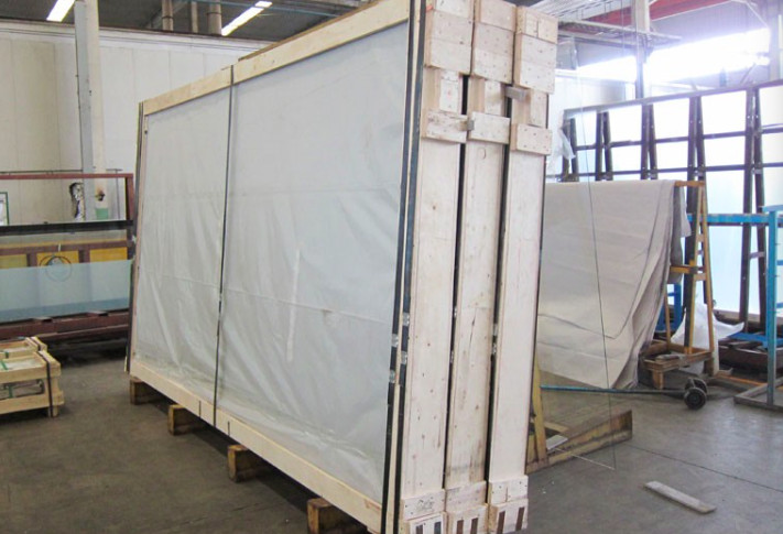 Grey​ Insulated Toughened Safety Glass , Flat Tempered Glass