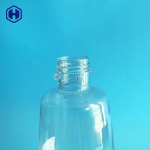 Screw Lid Empty Clear Plastic Bottles Reusable Plastic Liquid Container