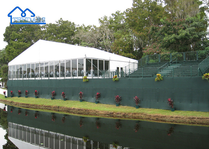 Outdoor Canopy Wedding Party Waterproof Big White Tent With Trade Show Shed