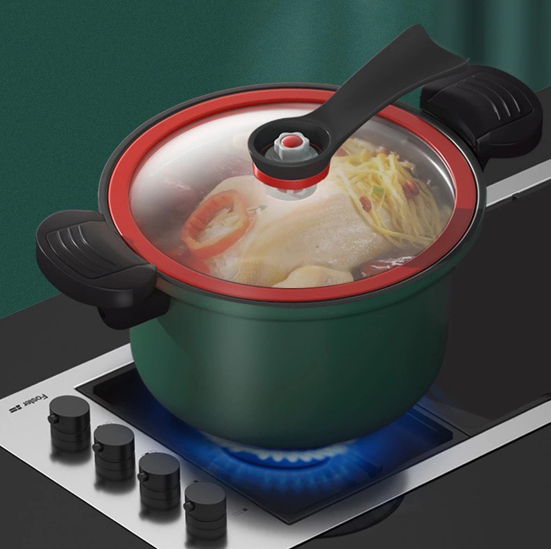 Home Use Kitchen Pressure Cooker Stainless Steel Non Stick