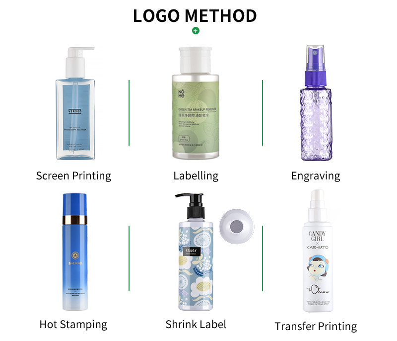 200ml Clear Plastic Jars With Wide Mouth Screw Cap Colorful Silk Screen Logo
