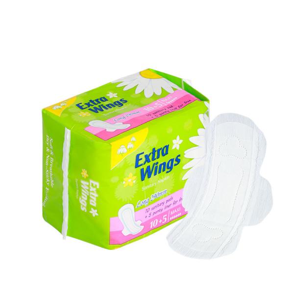 100% Organic Cotton Panty Liner Ultra-Thin Breathable Sanitary Pads Absorbent