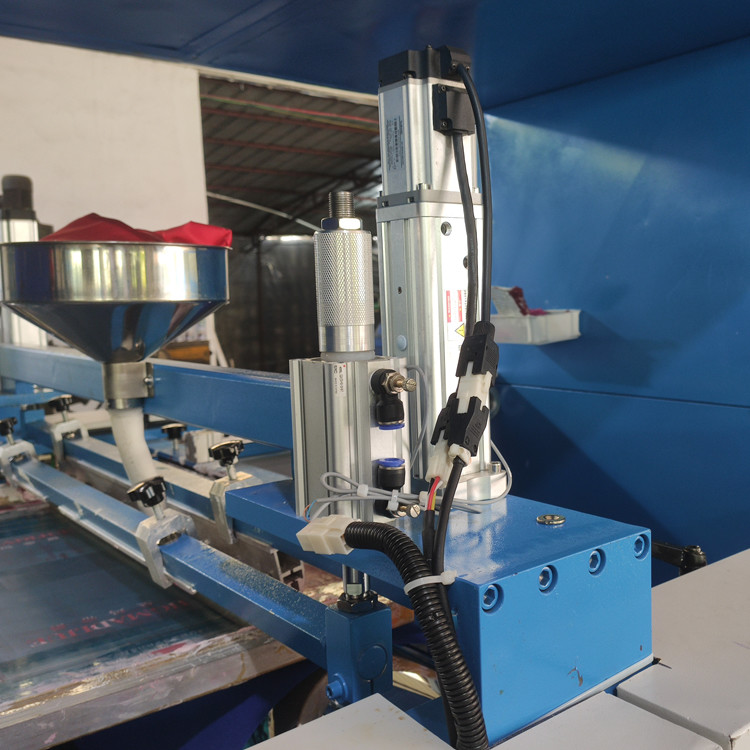 Single Color Non Woven Screen Printer Roll To Roll Screen Printing Machine