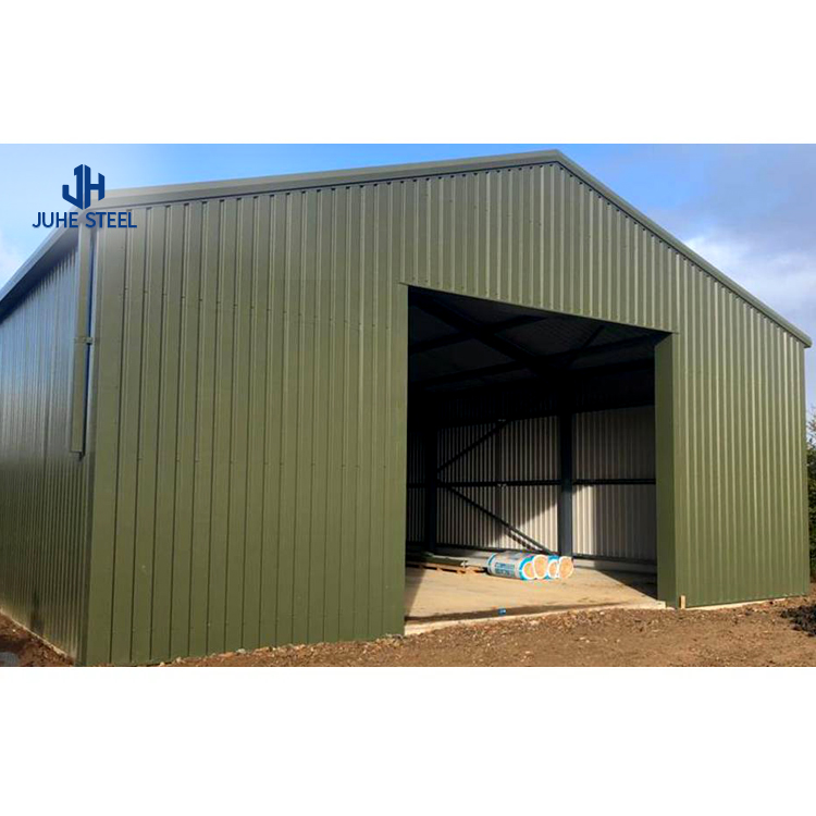 Q235B/C Galvanized Purlin Prefabricated Steel Structure Warehouse for Storage Needs