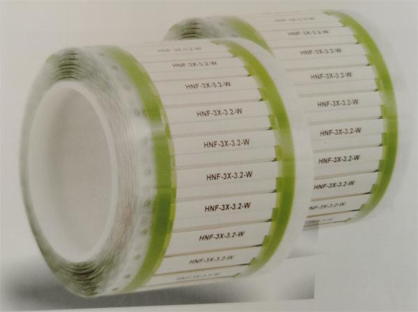 Halogen Free Identification Sleeves Low Smoke Low Hazard Shrink Ratio 2:1 Heat