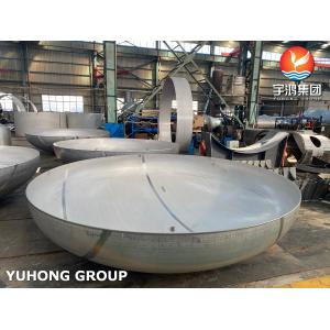A516 GR.70 Elliptical Heads Torispherical Heads Tank Caps For Heat Exchanger