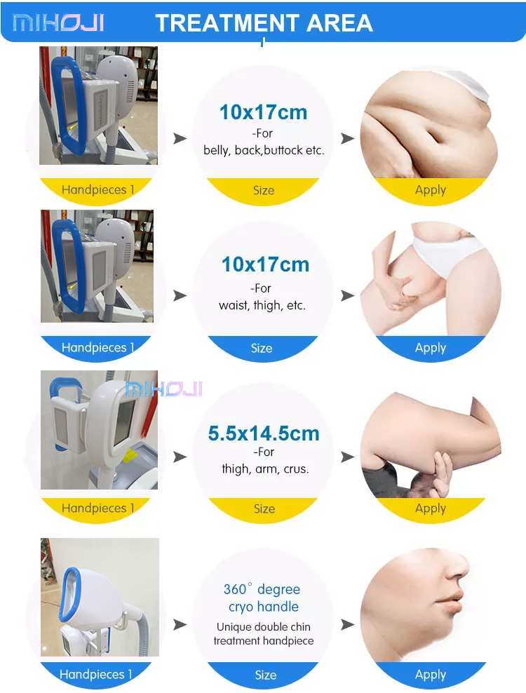 Home 80kpa Fat Freeze Cavitation Machine 360 Cryoskin Slimming Machine