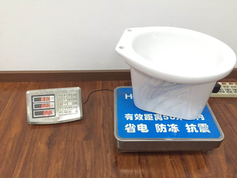 P Trap Right Hand Flush Toilet Gravity Flushing 395x285mm