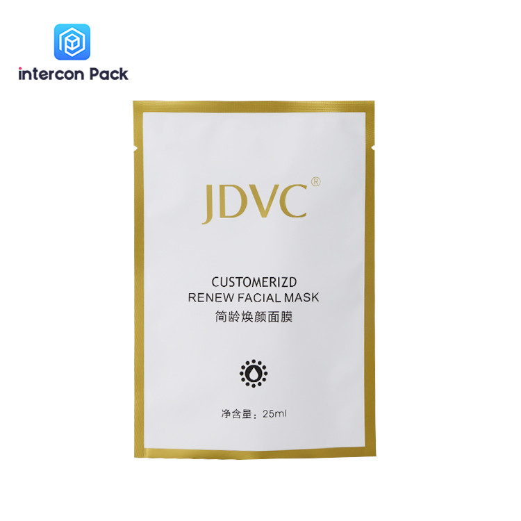 Environmentally Friendly Facial Mask Bags Polyester Film Pasteurization Resistance