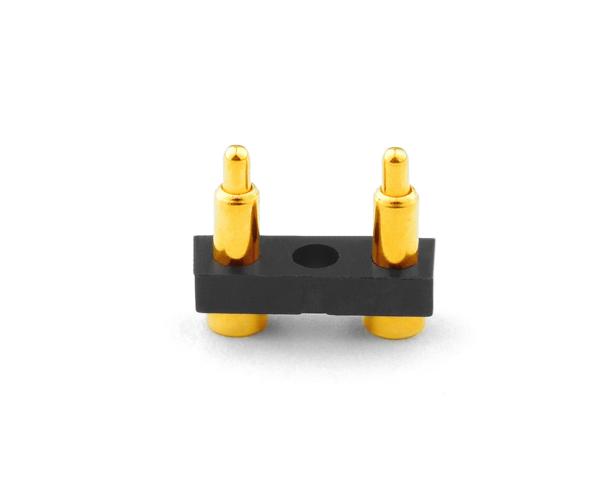 Quality Thru Hole Tail Spring Loaded Header High Current Protect Ball Strucutre Design for sale
