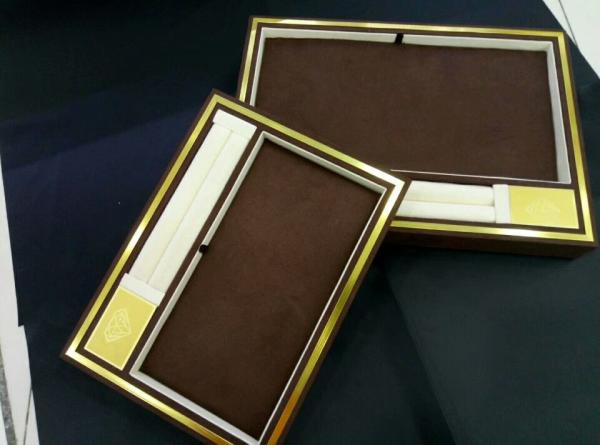 Multifunctional Diamond Jewelry Storage Trays Rectangle Shaped For Gifts