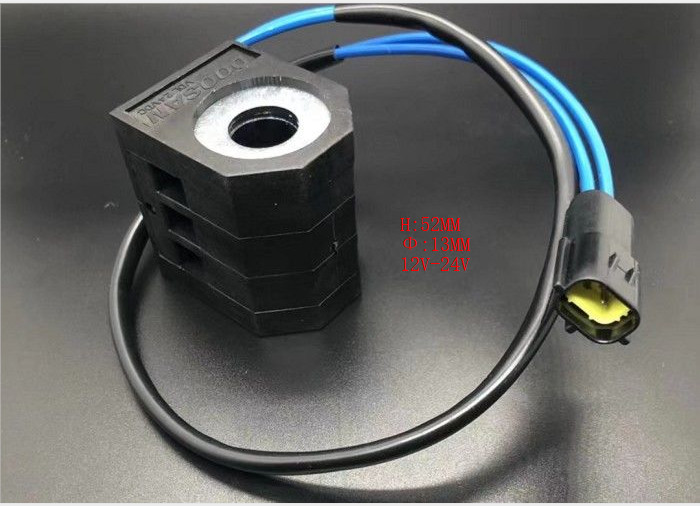 52mm 12V/24V DC24V DH220-5 Excavator Solenoid Valve