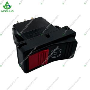 APOLLO Brake Button Switch 12V/20A For Road Roller CC524 CC624HF CC6200