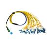 Buy cheap 24 Cores Fanout MPO Fiber Optic Patch Cord Single Mode Type Yellow Color from wholesalers