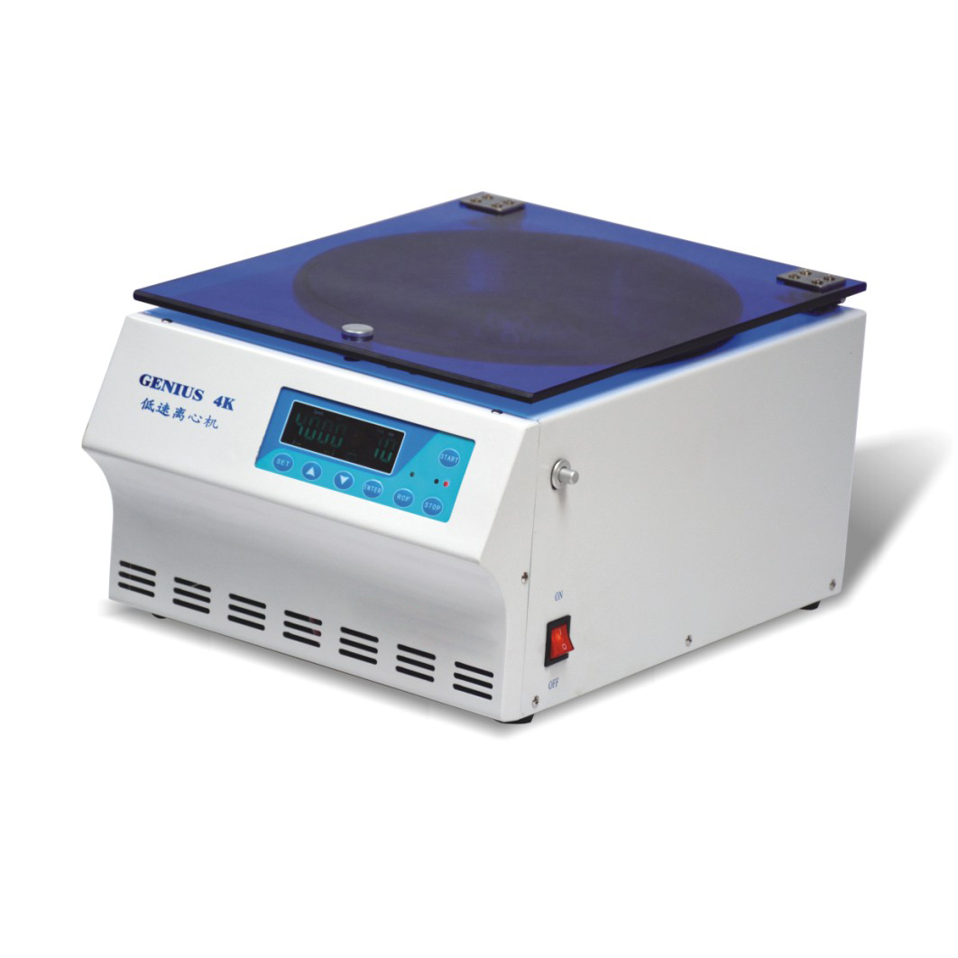 Small Low Speed 4000rpm Plasma Centrifuge for Cosmetics Laboratory and Medical Testing