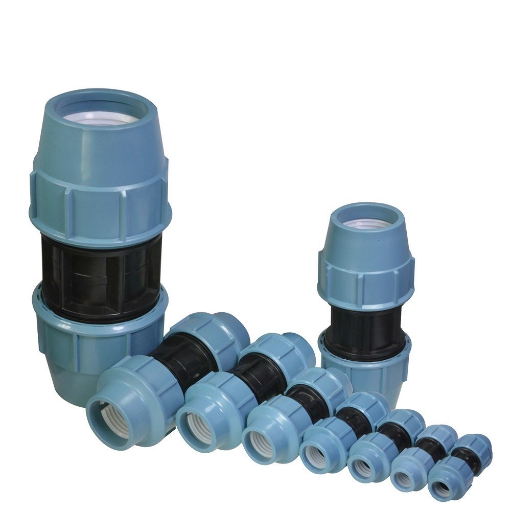 Female Tee PP Water Pipe Fitting with Reinforcing Ring for Pipe System