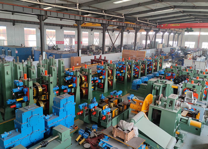 High Frequency Weld Tube Mill Roll Forming Machine For Round Pipe