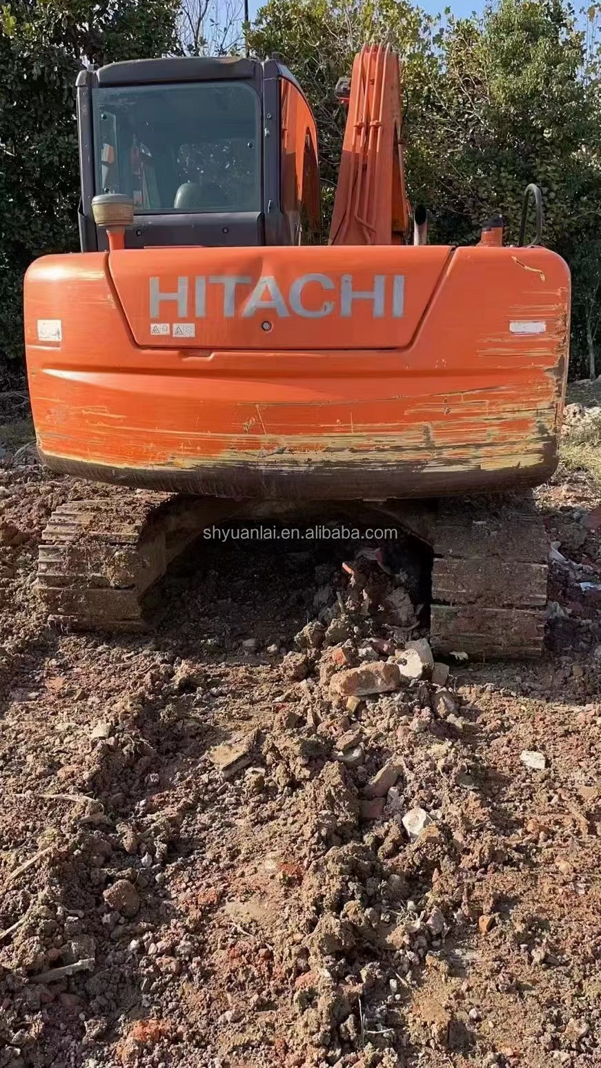 0.3m3 40.5KW Hitachi ZX70 Excavator With 7000KG Machine Weight